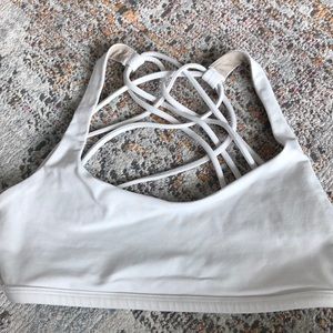 Lululemon sports bra white